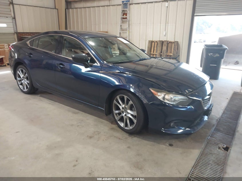 2015 Mazda 6 VIN JM1GJ1W66F1168158 IAAI salvage auction — NORMAL WEAR, Clear (North Carolina), sold $450 on 2026-07-30 (photo 1)