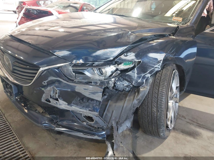 2015 Mazda 6 VIN JM1GJ1W66F1168158 IAAI salvage auction — NORMAL WEAR, Clear (North Carolina), sold $450 on 2026-07-30 (photo 6)