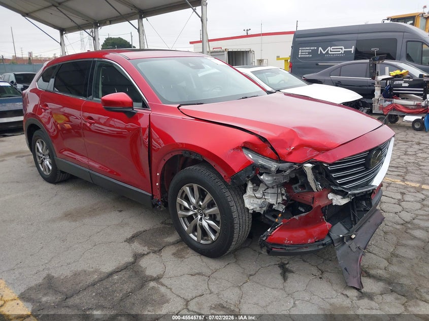 2018 Mazda Cx-9 VIN JM3TCACY9J0204106 IAAI salvage auction — RIGHT FRONT, Salvage (California), sold $3,550 on 2026-07-10 (photo 1)