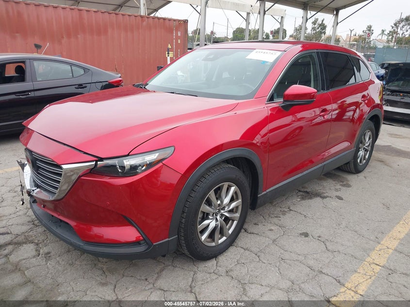2018 Mazda Cx-9 VIN JM3TCACY9J0204106 IAAI salvage auction — RIGHT FRONT, Salvage (California), sold $3,550 on 2026-07-10 (photo 2)