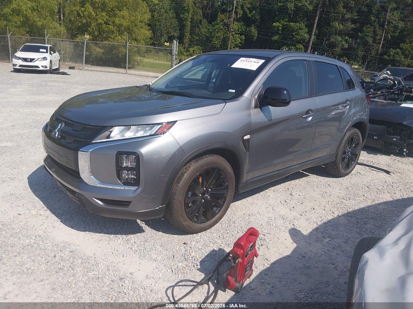 2026 Mitsubishi Outlander VIN JA4ARUAU4TU022447 IAAI salvage auction — RIGHT FRONT, Enterprise Vehicles Clear Only (Mississippi), sold $2,300 on 2026-07-08 (photo 2)