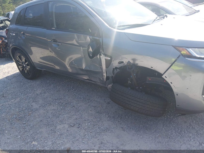 2026 Mitsubishi Outlander VIN JA4ARUAU4TU022447 IAAI salvage auction — RIGHT FRONT, Enterprise Vehicles Clear Only (Mississippi), sold $2,300 on 2026-07-08 (photo 6)