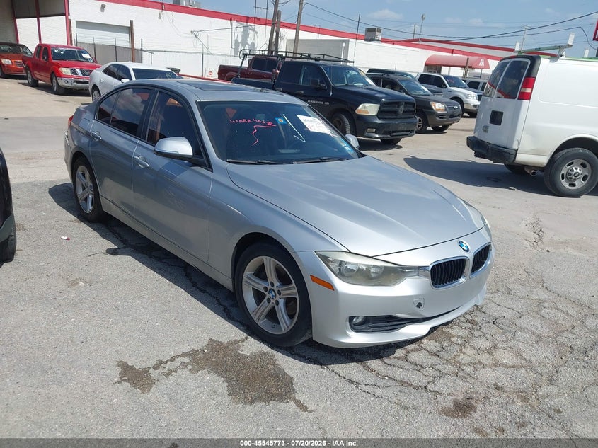 2013 BMW 3 series VIN WBA3C1G52DNR49308 IAAI salvage auction — NORMAL WEAR, Original (Texas), sold $1,050 on 2026-08-01 (photo 1)