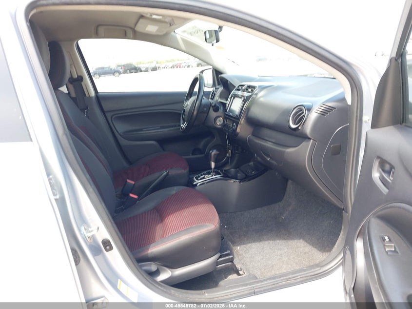 2020 Mitsubishi Mirage VIN ML32F4FJ1LHF00923 IAAI salvage auction — LEFT REAR, Salvage Title, sold $2,050 on 2026-08-24 (photo 5)