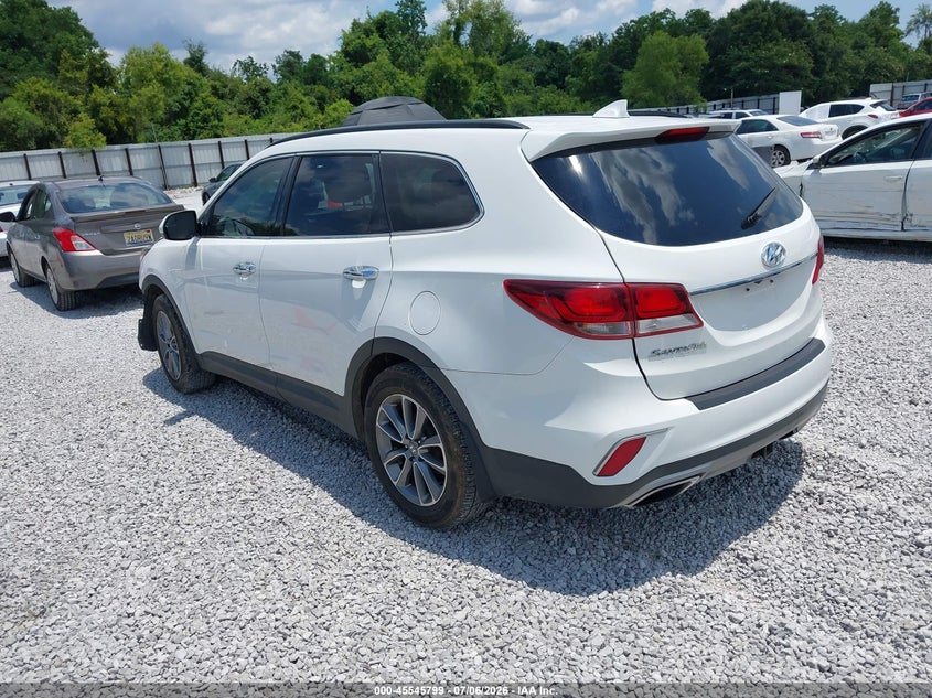 2017 Hyundai Santa fe VIN KM8SM4HF2HU247548 IAAI salvage auction — FRONT END, Salvage (Alabama), sold $25 on 2026-07-23 (photo 3)