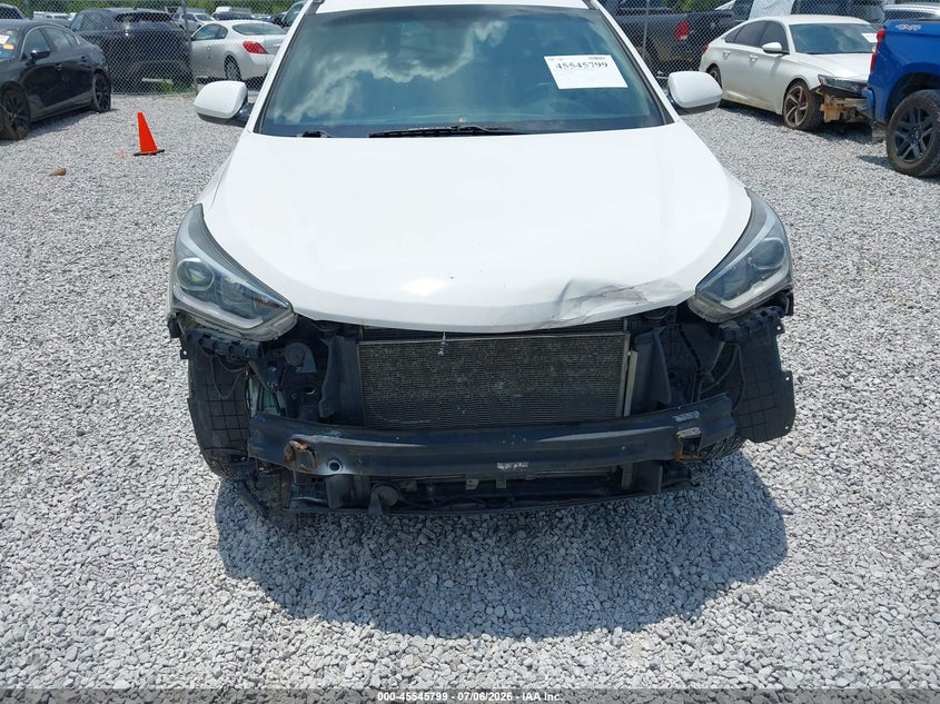2017 Hyundai Santa fe VIN KM8SM4HF2HU247548 IAAI salvage auction — FRONT END, Salvage (Alabama), sold $25 on 2026-07-23 (photo 6)