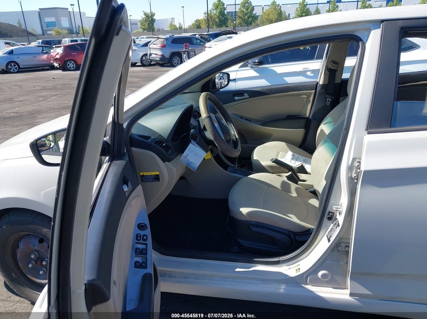 2015 Hyundai Accent VIN KMHCT4AE5FU936439 IAAI salvage auction — SIDE, Salvage Certificate (California), sold $875 on 2026-07-10 (photo 5)