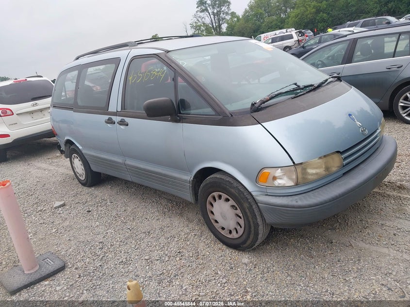 1991 Toyota PREVIA VIN JT3AC11R7M0033408 IAAI salvage auction — REAR END, Salvage (Ohio), sold $700 on 2026-07-28 (photo 1)