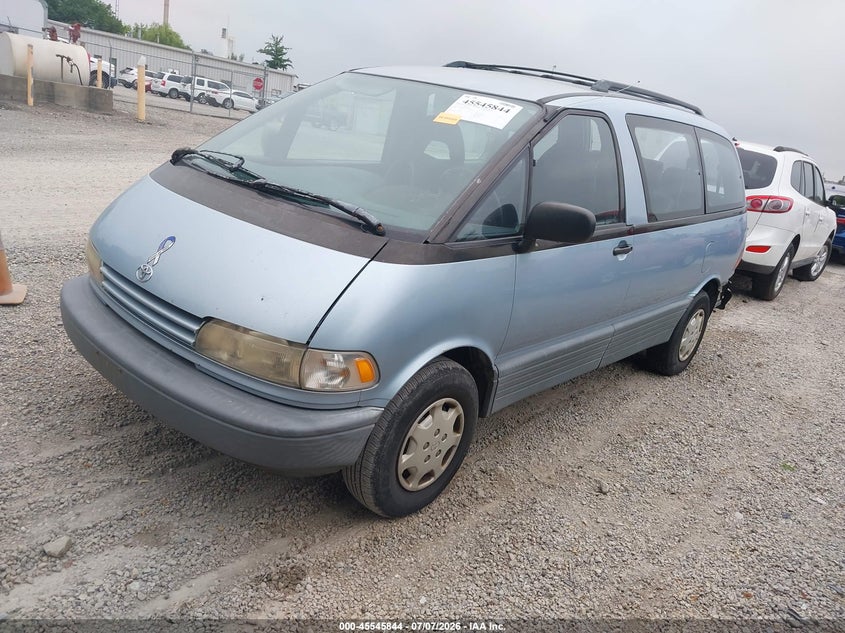 1991 Toyota PREVIA VIN JT3AC11R7M0033408 IAAI salvage auction — REAR END, Salvage (Ohio), sold $700 on 2026-07-28 (photo 2)