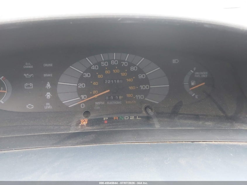 1991 Toyota PREVIA VIN JT3AC11R7M0033408 IAAI salvage auction — REAR END, Salvage (Ohio), sold $700 on 2026-07-26 (photo 7)