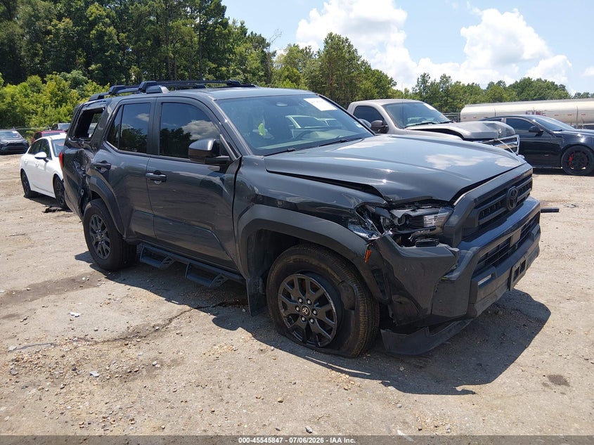 2025 Toyota 4runner VIN JTEVA5BR9S5060291 IAAI salvage auction — RIGHT SIDE, Salvage Title, sold $26,450 on 2026-08-01 (photo 1)