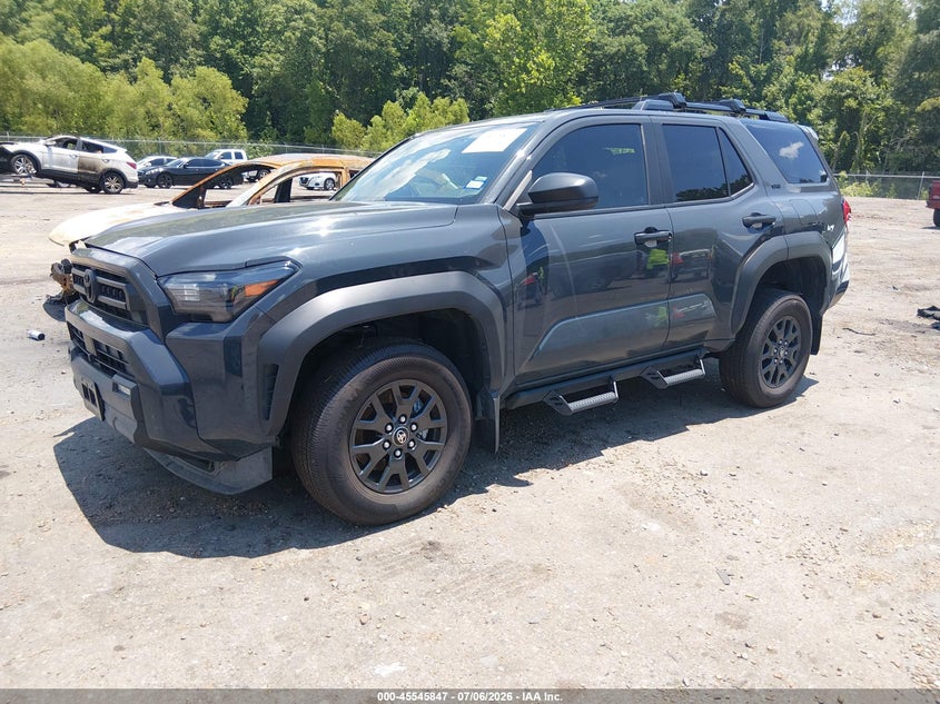 2025 Toyota 4runner VIN JTEVA5BR9S5060291 IAAI salvage auction — RIGHT SIDE, Salvage Title, sold $26,450 on 2026-08-01 (photo 2)
