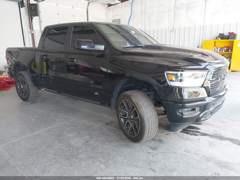 2019 Ram 1500 VIN 1C6SRFLT2KN763092 — IAAI salvage auction photo