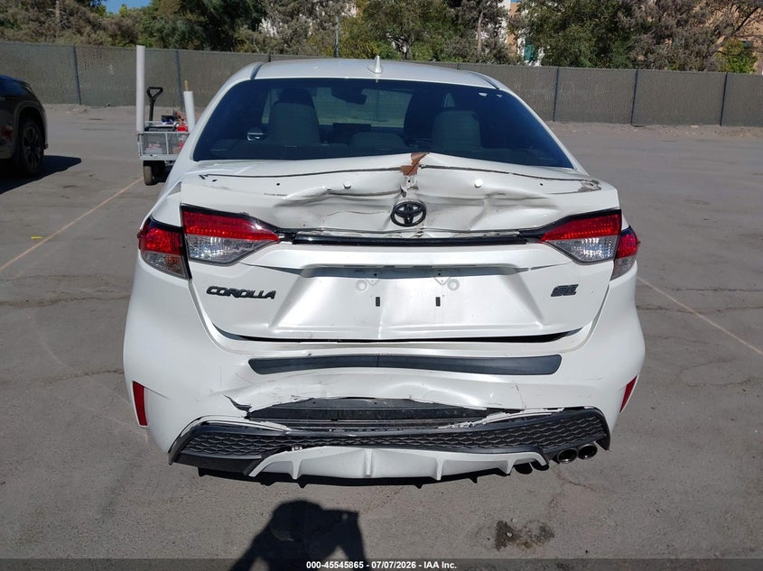 2021 Toyota Corolla VIN 5YFP4MCE8MP085425 IAAI salvage auction — FRONT & REAR, Salvage Title, sold $7,200 on 2026-07-28 (photo 6)