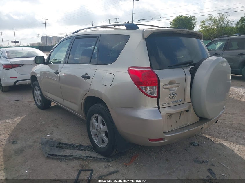 2006 Toyota Rav 4 VIN JTMZD33V866006087 IAAI salvage auction — NORMAL WEAR, Original (Texas), sold $875 on 2026-07-29 (photo 3)