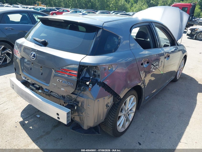 2012 Lexus Ct VIN JTHKD5BH6C2087729 IAAI salvage auction — ALL OVER, Salvage (Kansas), sold $1,650 on 2026-08-02 (photo 6)