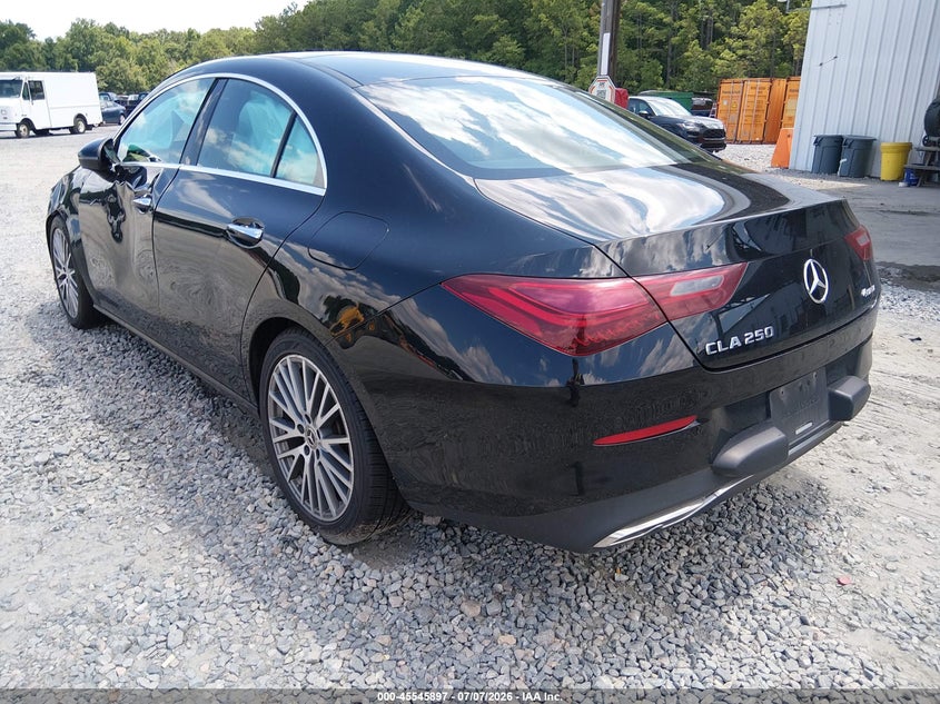 2025 Mercedes-benz Cla-class VIN W1K5J4HB8SN511385 IAAI salvage auction — LEFT SIDE, Enterprise Vehicles Clear Only (Kentucky), sold $14,750 on 2026-07-08 (photo 3)