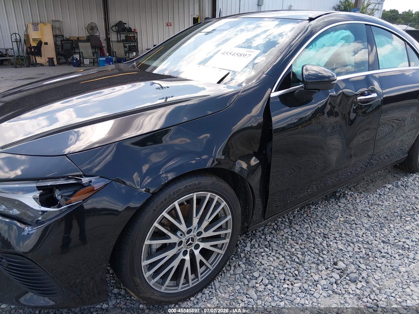 2025 Mercedes-benz Cla-class VIN W1K5J4HB8SN511385 IAAI salvage auction — LEFT SIDE, Enterprise Vehicles Clear Only (Kentucky), sold $14,750 on 2026-07-08 (photo 6)