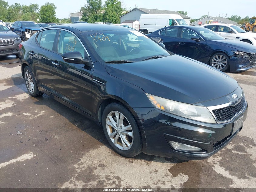 2013 Kia Optima VIN 5XXGN4A75DG143937 IAAI salvage auction — FRONT END, Salvage (Ohio), sold $25 on 2026-07-28 (photo 1)