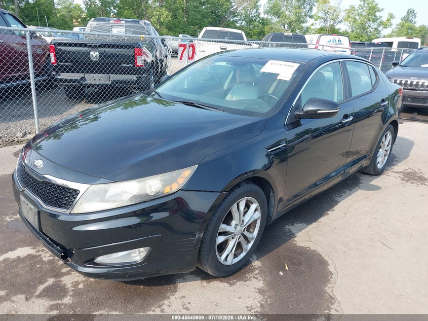 2013 Kia Optima VIN 5XXGN4A75DG143937 IAAI salvage auction — FRONT END, Salvage (Ohio), sold $25 on 2026-07-28 (photo 2)