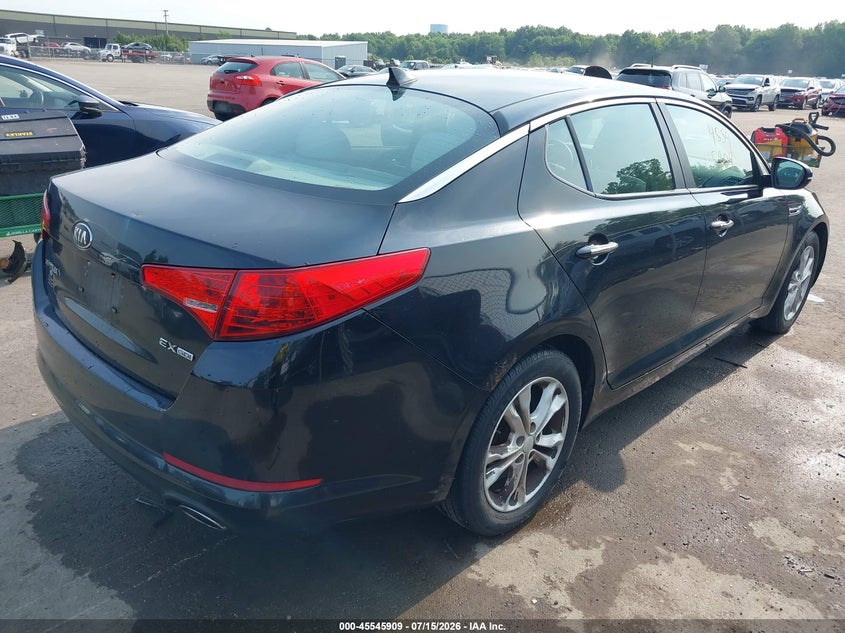 2013 Kia Optima VIN 5XXGN4A75DG143937 IAAI salvage auction — FRONT END, Salvage (Ohio), sold $25 on 2026-07-28 (photo 4)