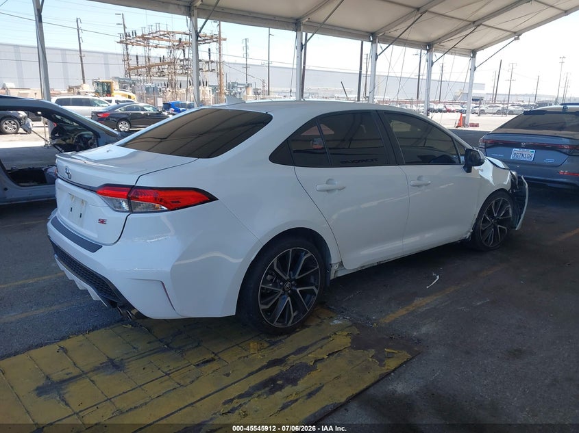 2022 Toyota Corolla VIN JTDS4MCE7N3502344 IAAI salvage auction — FRONT END, Salvage (California), sold $3,850 on 2026-07-28 (photo 4)