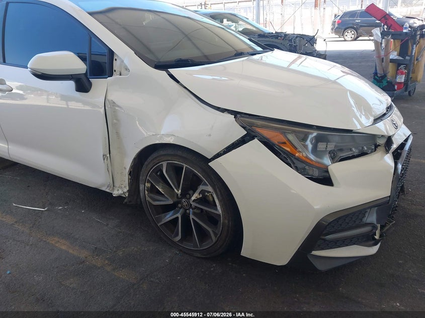 2022 Toyota Corolla VIN JTDS4MCE7N3502344 IAAI salvage auction — FRONT END, Salvage (California), sold $3,850 on 2026-07-28 (photo 6)