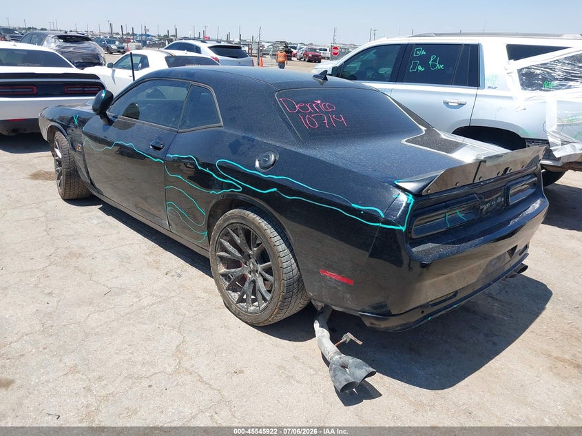 2017 Dodge Challenger VIN 2C3CDZFJ5HH635913 IAAI salvage auction — FRONT END, Wait Title, sold $7,450 on 2026-10-08 (photo 3)