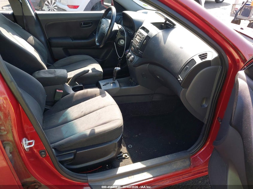2008 Hyundai Elantra VIN KMHDU46D38U499299 IAAI salvage auction — NORMAL WEAR, Clear (North Carolina), sold $275 on 2026-07-30 (photo 5)