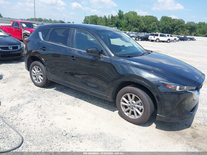 2025 Mazda Cx-5 VIN JM3KFBCL6S0683471 IAAI salvage auction — LEFT FRONT, Enterprise Vehicles Clear Only (Mississippi), sold $14,800 on 2026-07-08 (photo 1)