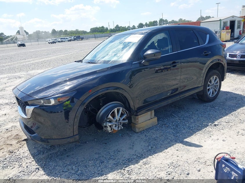 2025 Mazda Cx-5 VIN JM3KFBCL6S0683471 IAAI salvage auction — LEFT FRONT, Enterprise Vehicles Clear Only (Mississippi), sold $14,800 on 2026-07-08 (photo 2)