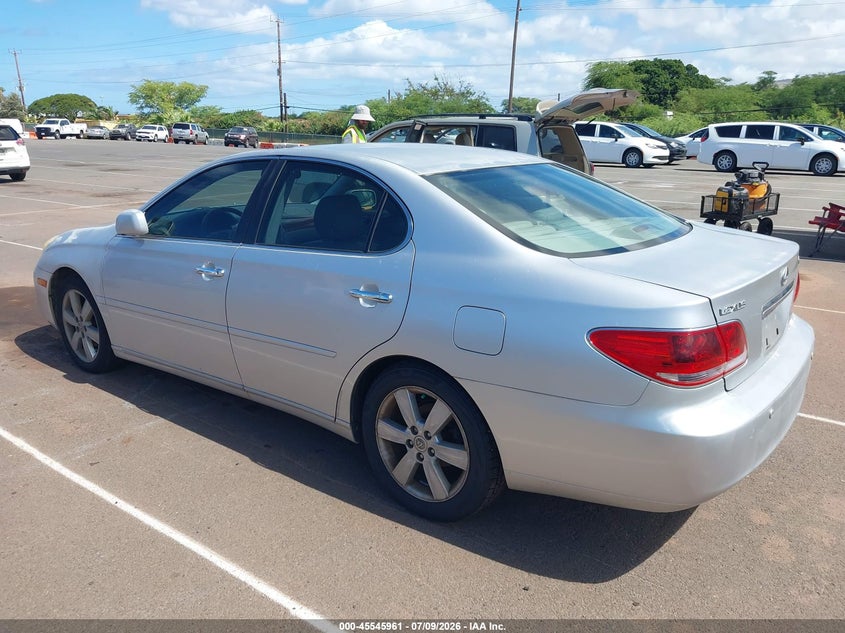 2005 Lexus Es 330 VIN JTHBA30G255100274 IAAI salvage auction — NORMAL WEAR, Clear (Hawaii), sold $400 on 2026-07-28 (photo 3)
