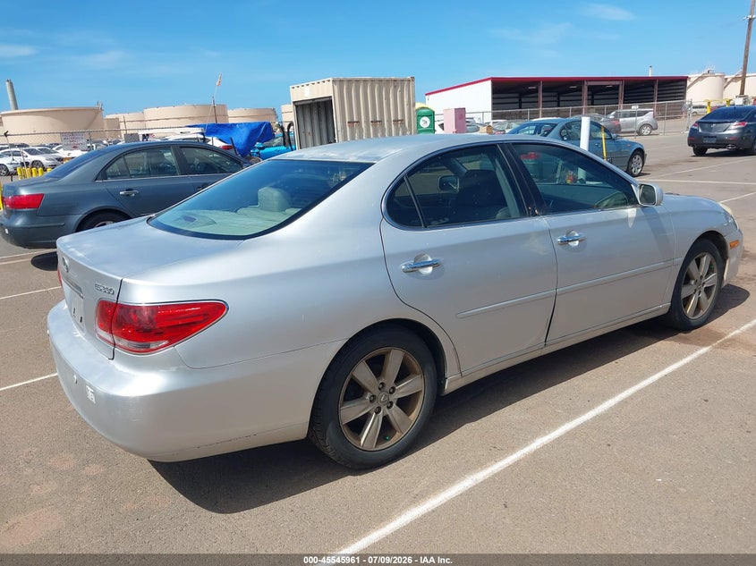 2005 Lexus Es 330 VIN JTHBA30G255100274 IAAI salvage auction — NORMAL WEAR, Clear (Hawaii), sold $400 on 2026-07-28 (photo 4)