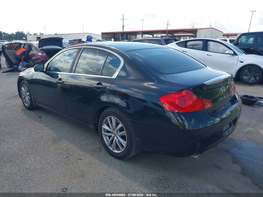 2007 Infiniti G35 VIN JNKBV61E67M717785 IAAI salvage auction — SIDE, Salvage (Louisiana), sold $375 on 2026-07-28 (photo 3)