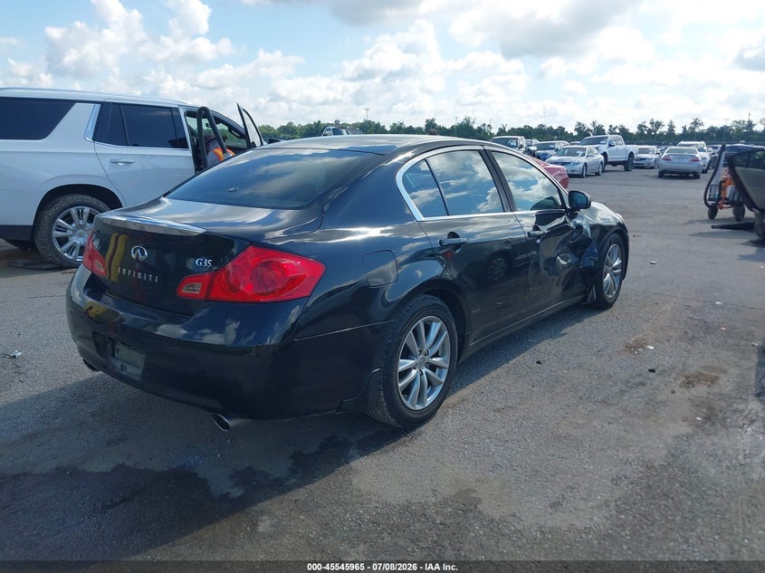 2007 Infiniti G35 VIN JNKBV61E67M717785 IAAI salvage auction — SIDE, Salvage (Louisiana), sold $375 on 2026-07-28 (photo 4)