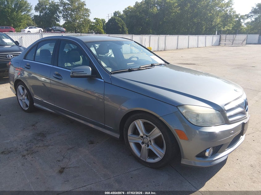 2010 Mercedes-benz C class VIN WDDGF8BB3AF442110 IAAI salvage auction — NORMAL WEAR, Clear (Missouri), sold $900 on 2026-08-01 (photo 1)