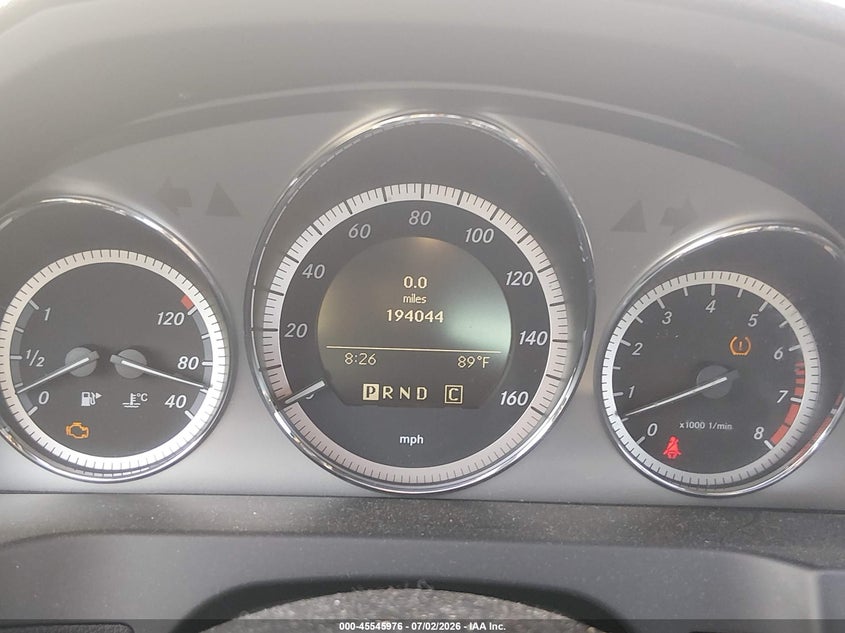 2010 Mercedes-benz C class VIN WDDGF8BB3AF442110 IAAI salvage auction — NORMAL WEAR, Clear (Missouri), sold $900 on 2026-08-01 (photo 7)