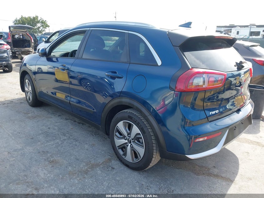 2017 Kia Niro VIN KNDCB3LC2H5104244 IAAI salvage auction — NORMAL WEAR, Clear - Dealer Only (California), sold $2,900 on 2026-07-09 (photo 3)