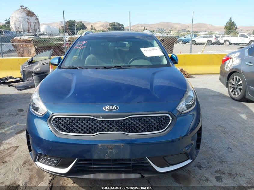 2017 Kia Niro VIN KNDCB3LC2H5104244 IAAI salvage auction — NORMAL WEAR, Clear - Dealer Only (California), sold $2,900 on 2026-07-09 (photo 6)