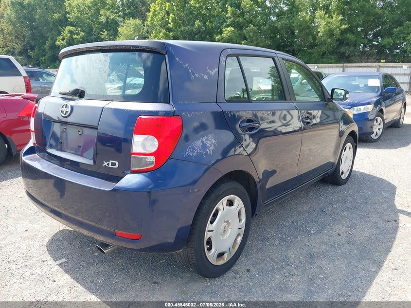 2008 Scion Xd VIN JTKKU10468J022511 IAAI salvage auction — NORMAL WEAR, Clear (Tennessee), sold $2,150 on 2026-07-15 (photo 4)