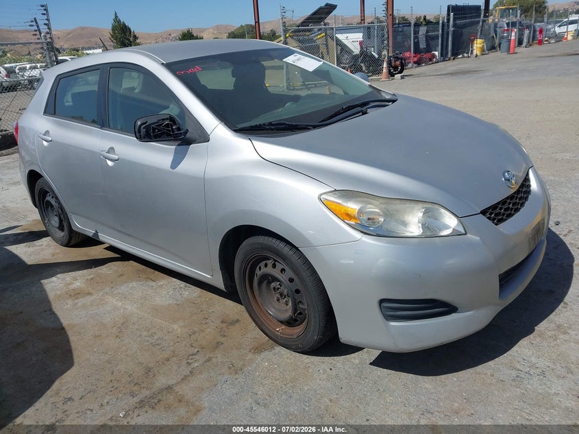 2009 Toyota Matrix VIN 2T1KU40E89C173686 IAAI salvage auction — NORMAL WEAR, Clear - Dealer Only (California), sold $850 on 2026-07-09 (photo 1)