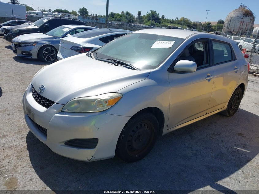 2009 Toyota Matrix VIN 2T1KU40E89C173686 IAAI salvage auction — NORMAL WEAR, Clear - Dealer Only (California), sold $850 on 2026-07-09 (photo 2)