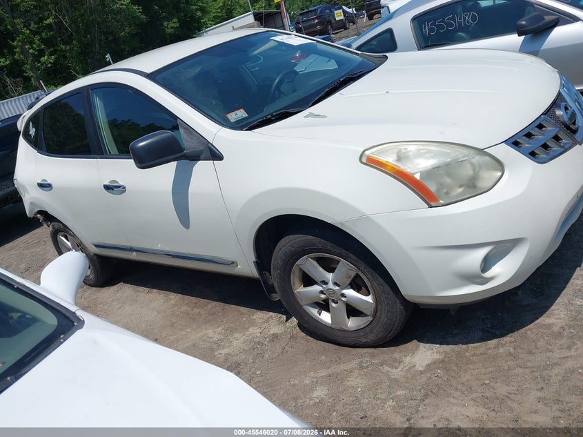 2012 Nissan Rogue VIN JN8AS5MV7CW363273 IAAI salvage auction — REAR END, Clear (Massachusetts), sold $25 on 2026-07-21 (photo 1)