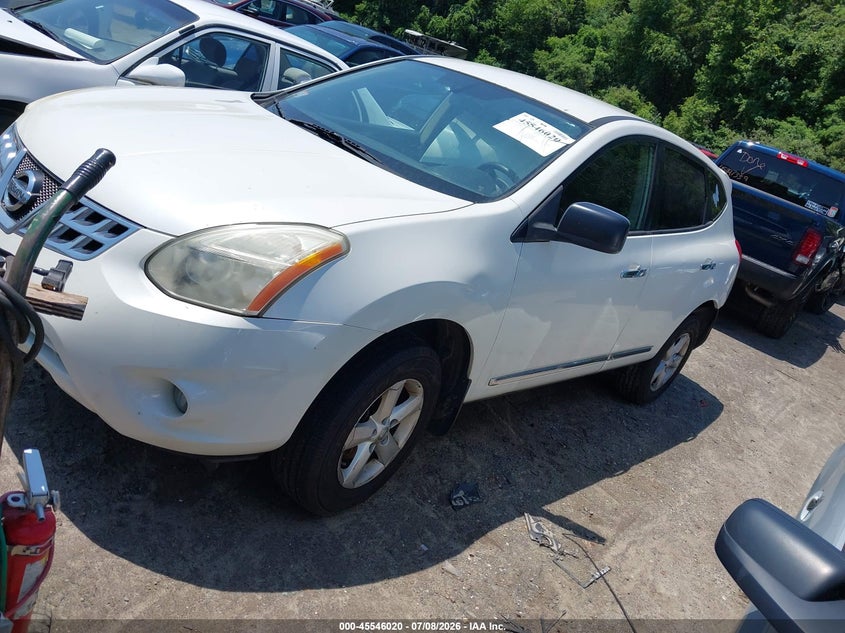 2012 Nissan Rogue VIN JN8AS5MV7CW363273 IAAI salvage auction — REAR END, Clear (Massachusetts), sold $25 on 2026-07-21 (photo 2)