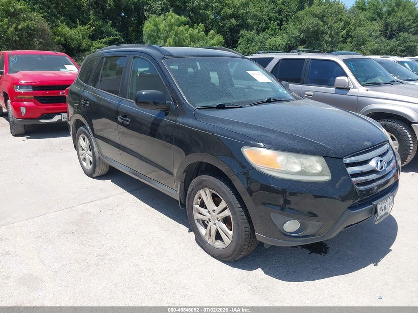 2012 Hyundai Santa fe VIN 5XYZH4AGXCG098438 IAAI salvage auction — NORMAL WEAR, Original (Texas), sold $775 on 2026-07-29 (photo 1)