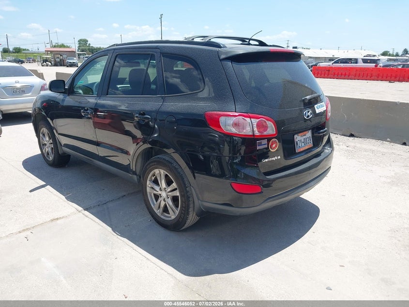 2012 Hyundai Santa fe VIN 5XYZH4AGXCG098438 IAAI salvage auction — NORMAL WEAR, Original (Texas), sold $775 on 2026-07-29 (photo 3)