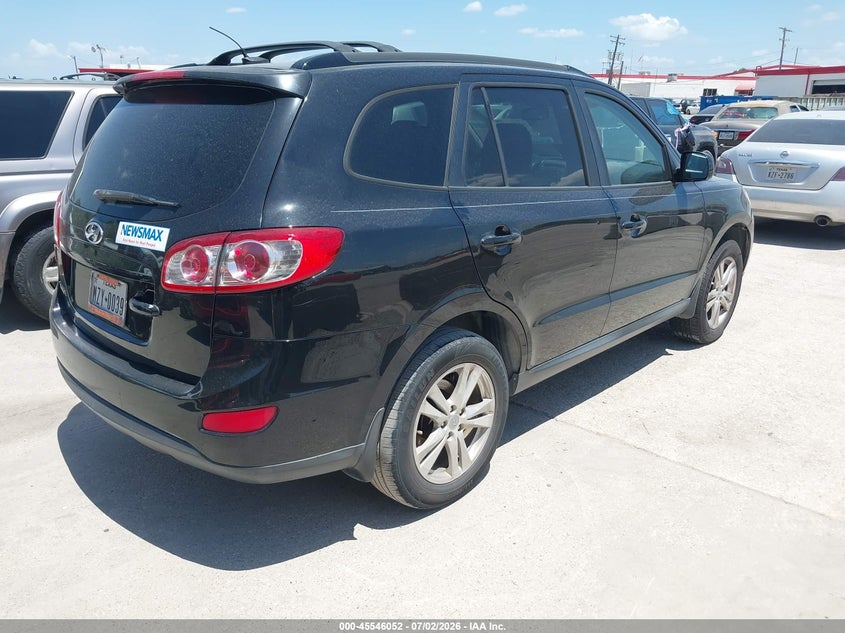 2012 Hyundai Santa fe VIN 5XYZH4AGXCG098438 IAAI salvage auction — NORMAL WEAR, Original (Texas), sold $775 on 2026-07-29 (photo 4)