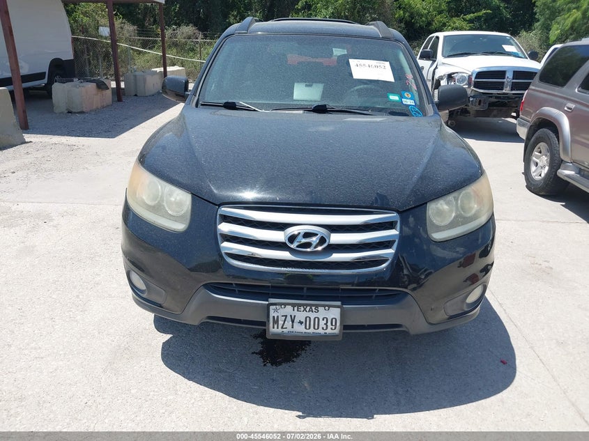 2012 Hyundai Santa fe VIN 5XYZH4AGXCG098438 IAAI salvage auction — NORMAL WEAR, Original (Texas), sold $775 on 2026-07-29 (photo 6)