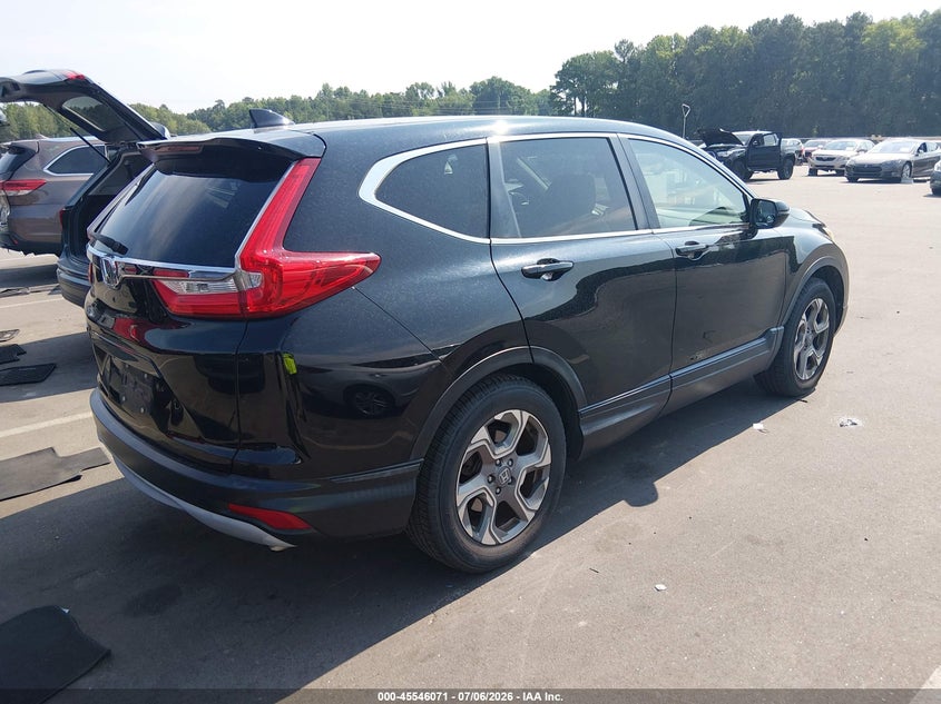 2017 Honda Cr-v VIN 7FARW1H81HE023200 IAAI salvage auction — REAR END, Salvage (North Carolina), sold $5,800 on 2026-07-22 (photo 4)