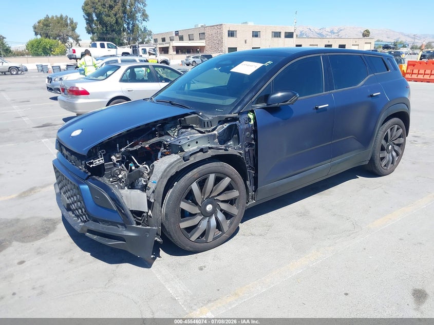 2023 Fisker Ocean VIN VCF1ZBU22PG005672 IAAI salvage auction — LEFT FRONT, Salvage Title, sold $8,300 on 2026-08-24 (photo 2)